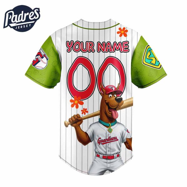 Cleveland Guardians MLB x Scooby Doo Baseball Jersey Outfit 3