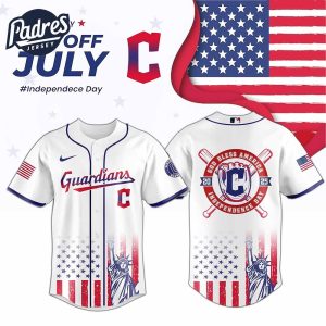 Cleveland Guardians Special Independence Day 2025 Baseball Jersey