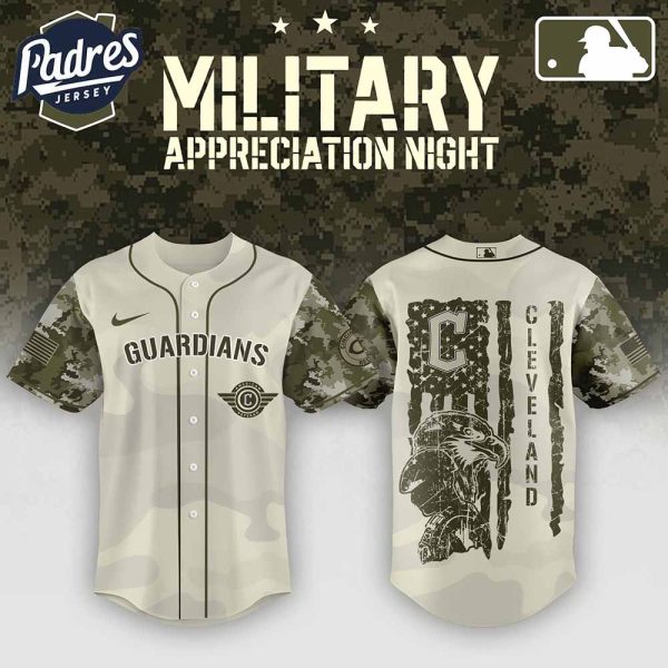 Cleveland Guardians x Armed Forces Day Night Baseball Jersey