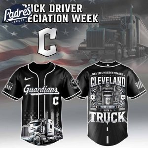 Cleveland Guardians x Nation Truck Driver Baseball Jersey