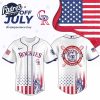 Colorado Rockies Special Independence Day 2025 Baseball Jersey
