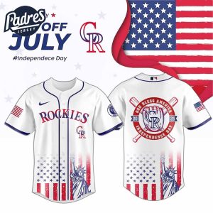 Colorado Rockies Special Independence Day 2025 Baseball Jersey