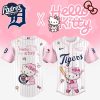Detroit Tigers MLB x Hello Kitty New Baseball Jersey