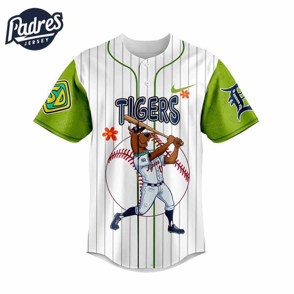 Detroit Tigers MLB x Scooby Doo Personalized Baseball Jersey Outfit 3