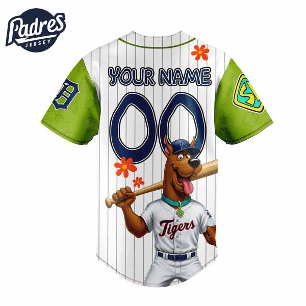 Detroit Tigers MLB x Scooby Doo Personalized Baseball Jersey Outfit 4