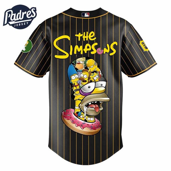 Detroit Tigers MLB x The Simpsons Baseball Jersey Style 3