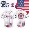 Detroit Tigers Special Independence Day 2025 Baseball Jersey