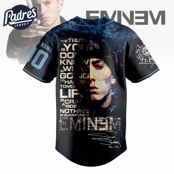 Eminem Slim Shady Baseball Jersey Gift For Fans 3