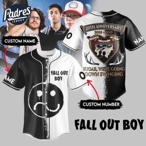 Fall Out Boy 20th Anniversary Baseball Jersey 1