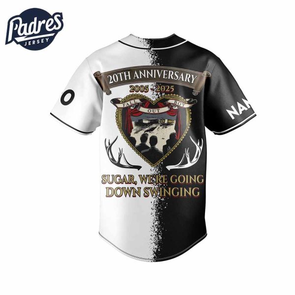 Fall Out Boy 20th Anniversary Baseball Jersey 3