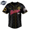 Georgia Bulldogs NCAA x Batman Personalized Baseball Jersey Outfit 2
