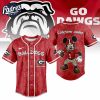 Georgia Bulldogs NCAA x Mickey Mouse Personalized Baseball Jersey Outfit 1