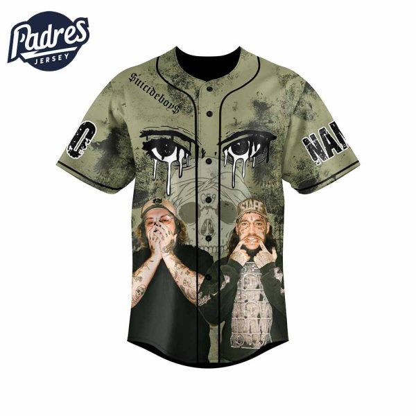 Grey Day 2025 Baseball Jersey SuicideboyS Six Feet Deep Design 4