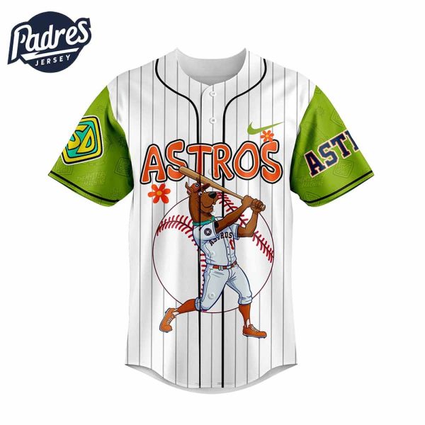Houston Astro MLB x Scooby Doo Personalized Baseball Jersey Outfit 4