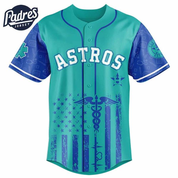 Houston Astros International Nurse Day 2025 Baseball Jersey 2