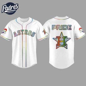 Houston Astros LGBTQ Pride Night 2025 Baseball Jersey 1