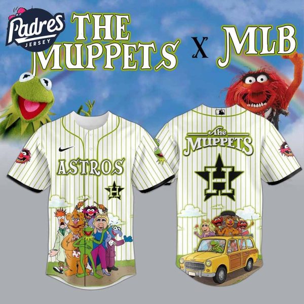 Houston Astros MLB x The Muppets 2025 Jersey 1