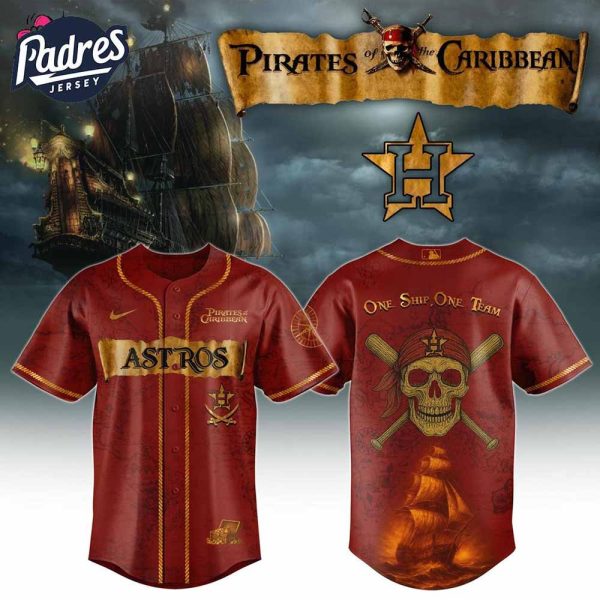 Houston Astros Pirates Of The Caribbean 2025 Baseball Jersey 1