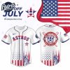 Houston Astros Special Independence Day 2025 Baseball Jersey