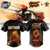 Houston Astros x Ghost Rider 2025 Special New Baseball Jersey 1
