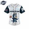 Houston Texans NFL x Bluey Personalized Baseball Jersey Outfit 2
