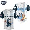 Houston Texans NFL x Bluey Personalized Baseball Jersey Outfit 4