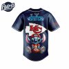 Kansas City Chiefs NFL x Stitch Personalized Baseball Jersey Outfit 2