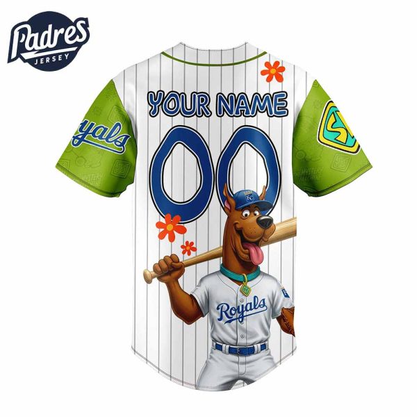 Kansas City Royal MLB x Scooby Doo Personalized Baseball Jersey Outfit 4