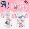 Kansas City Royals MLB x Hello Kitty New Baseball Jersey