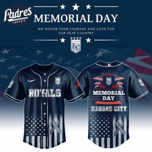 Kansas City Royals Special Memorial Day Baseball Jersey
