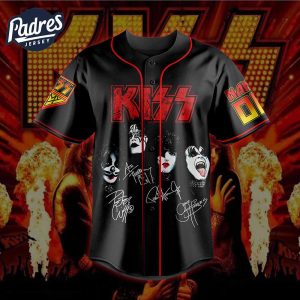 Kiss Band Baseball Jersey For Party 1