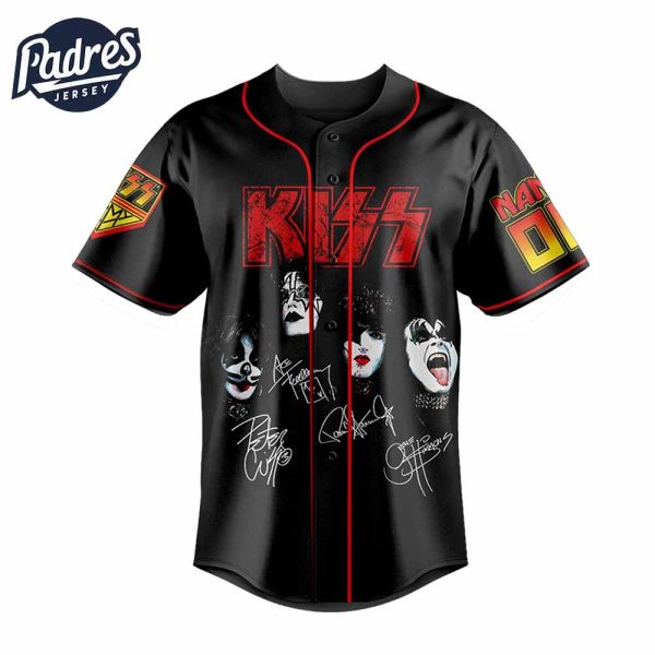 Kiss Band Baseball Jersey For Party 4
