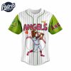 Los Angeles Angels MLB x Scooby Doo Personalized Baseball Jersey Outfit 2