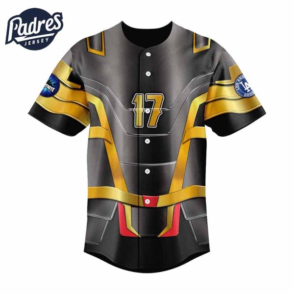 Los Angeles Dodgers Fortnite X Samurai Shohei Ohtani Jersey 3