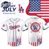 Los Angeles Dodgers Special Independence Day 2025 Baseball Jersey