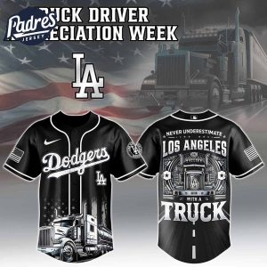 Los Angeles x Nation Truck Driver Baseball Jersey