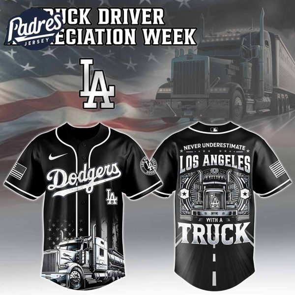 Los Angeles x Nation Truck Driver Baseball Jersey