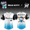 Miami Marlins MLB x Hello Kitty Night Baseball Jersey Special