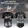 Miami Marlins x Nation Truck Driver Baseball Jersey