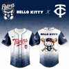 Minnesota Twins MLB x Hello Kitty Night Baseball Jersey Special