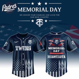 Minnesota Twins Special Memorial Day Baseball Jersey