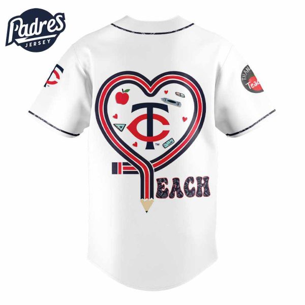 Minnesota Twins Teacher Night Baseball Jersey 2025 Outfit 3