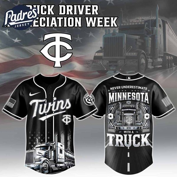 Minnesota Twins x Nation Truck Driver Baseball Jersey