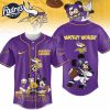 Minnesota Vikings NFL x Mickey Mouse Personalized Baseball Jersey Outfit