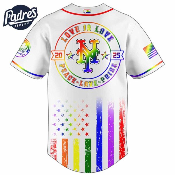New York Mets MLB x Happy Pride Month Baseball Jersey 2
