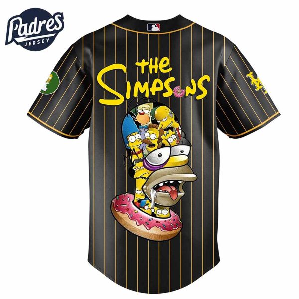 New York Mets MLB x The Simpsons Baseball Jersey Style 2