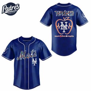 New York Mets Teacher Night Baseball Jersey 2025 Outfit 1
