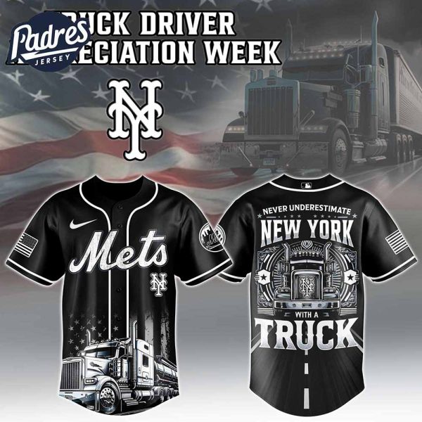 New York Mets x Nation Truck Driver Baseball Jersey