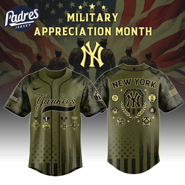 New York Yankees MLB x Military Appreciation Month Baseball Jersey