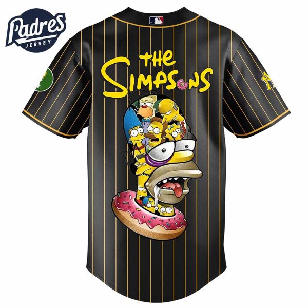 New York Yankees MLB x The Simpsons Baseball Jersey Style 3